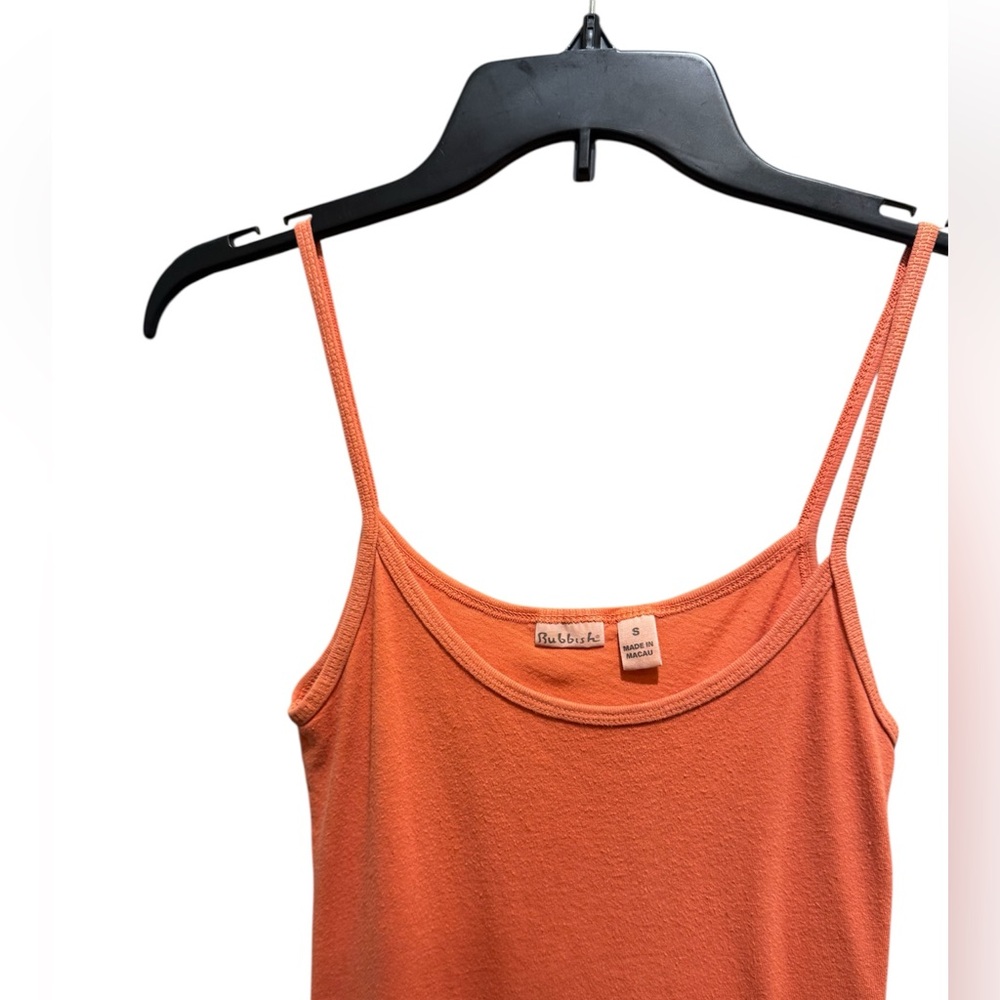 Orange Spaghetti Strap Tank top - Picture 3 of 3